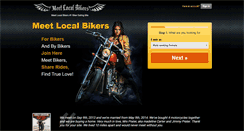 Desktop Screenshot of meetlocalbikers.com