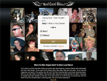 Tablet Screenshot of meetlocalbikers.com
